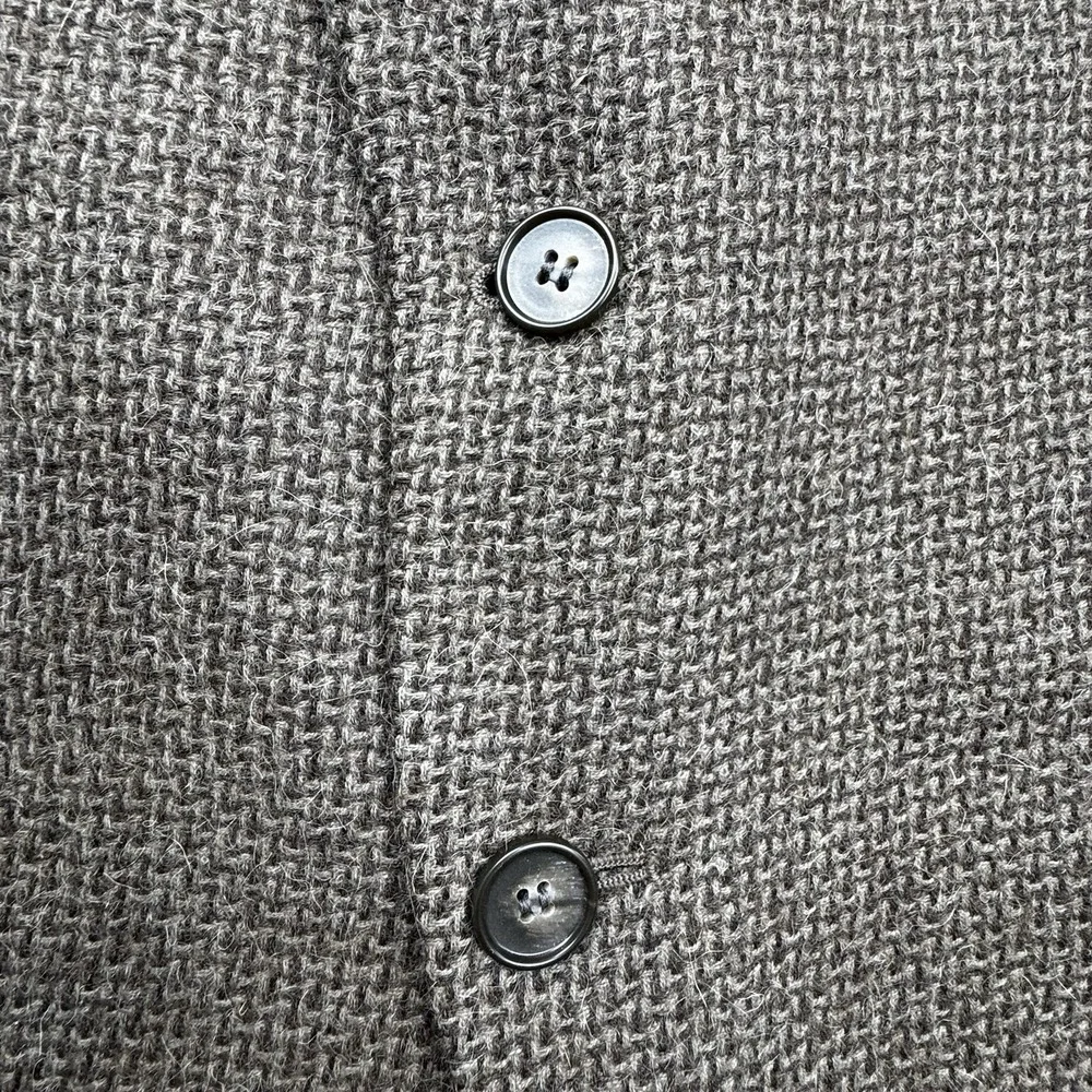 Givenchy Monsieur Vintage Mens Wool Tweed Blazer‎ Jacket Size 40R USA Brown